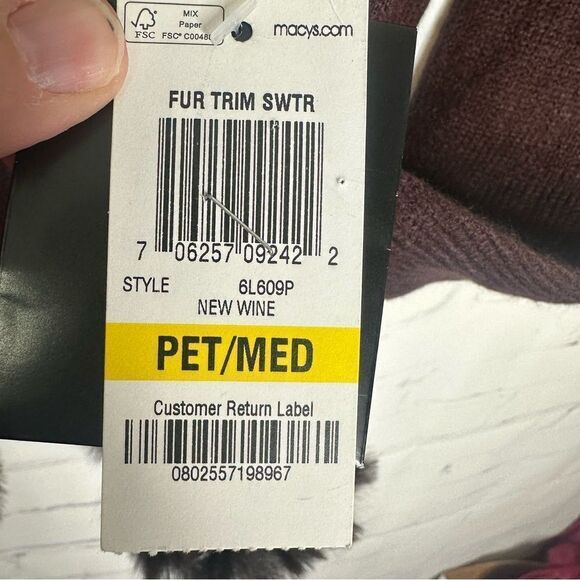 Inc International Concepts medium petite sweater - brand new with tags! - Picture 5 of 5